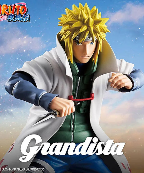 23cm NARUTO Grandista Gros Namikaze Minato Anime Action Figure Model Toys