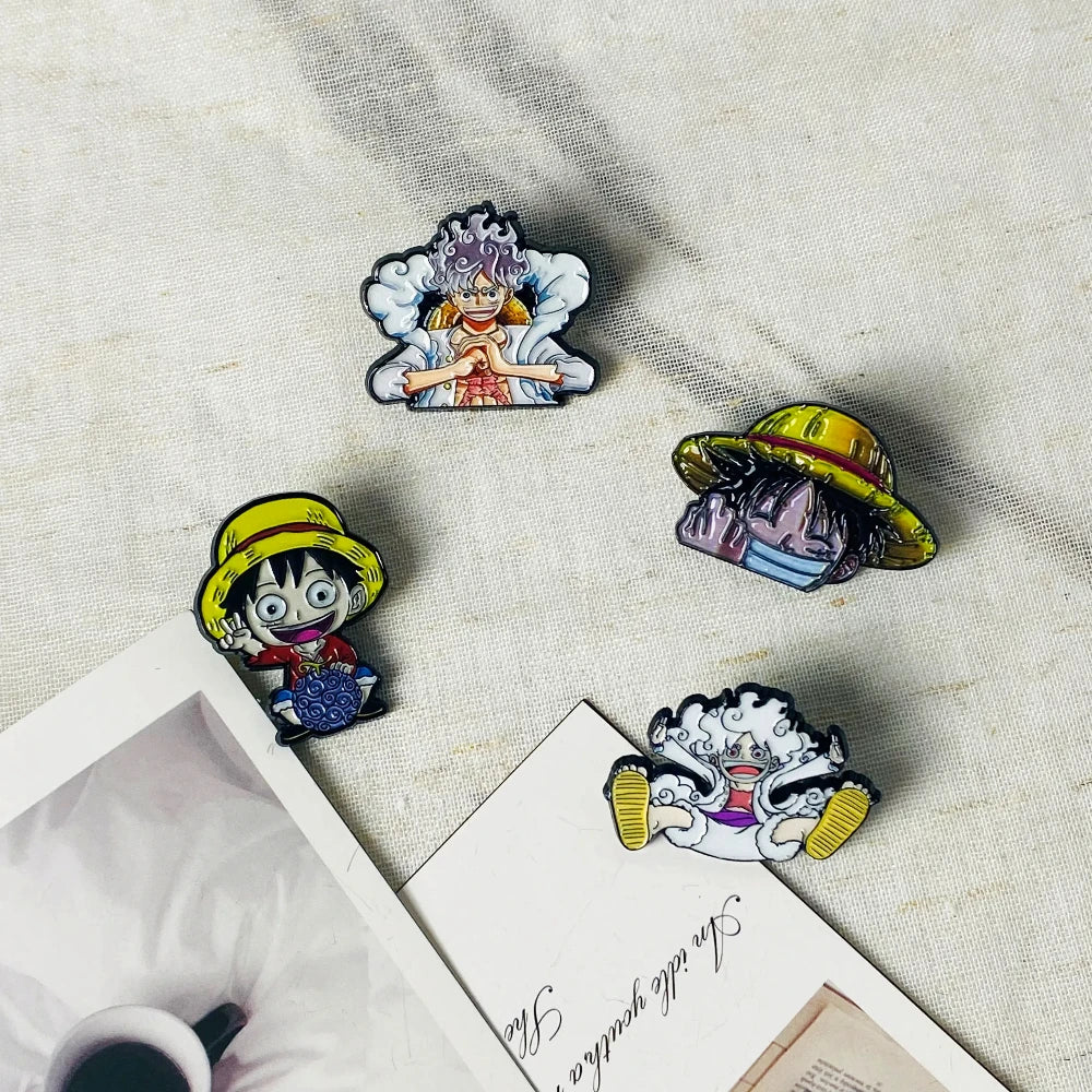 Anime Fashion Jewelry Pins for backpacks Lapel Enamel Pins Clothing Accessories and Brooches for Woman Bags Badge Friend Gifts
