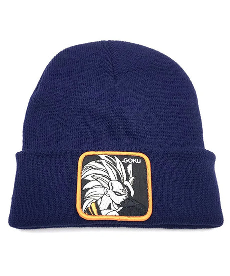 Autumn Winter Dragon Ball Knitted Cap Son Goku Vegeta  Warm Beanies Hat Adult Unisex Outdoor Embroidery Bonnet Christmas Gifts
