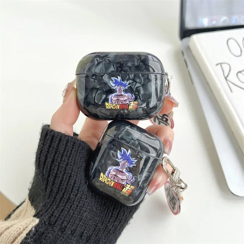 Dragon Ball Sayajins Goku Suitable for Airpods Pro2 Protective Cover 2nd and 3rd Generation Wireless Headphone Shell
