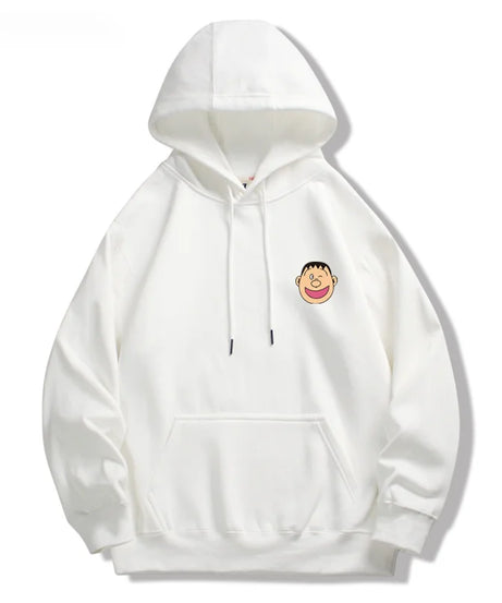 Doraemon Couple Hoodie – Nobita, Shizuka & Gian Cartoon Sweater (Unisex)