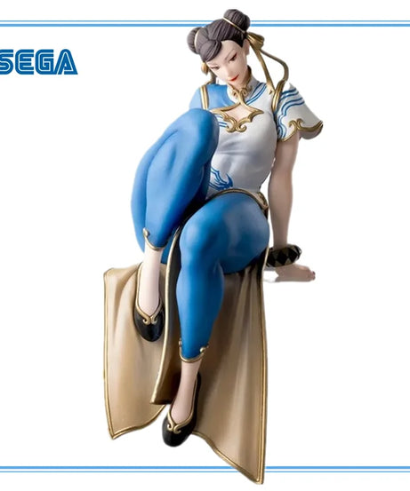 Street Fighter 6 Chun-Li 14Cm Action Figure Anime PVC Model Collectible Toys for Boys Kawaii Doll Gifts
