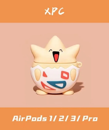 Pokemon  Case silicone For AirPods 3 Protective sleeve For AirPods Pro 1/2/Pro2 Cover 3D silicone Fall prevention Case