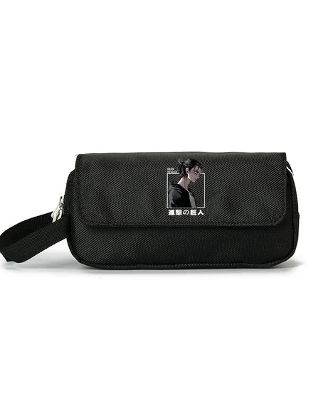 New Attack On Titan Pencil Case Student Anime Peripheral Pencil Case Fashion Stationery Case Christmas Birthday Fan Gifts