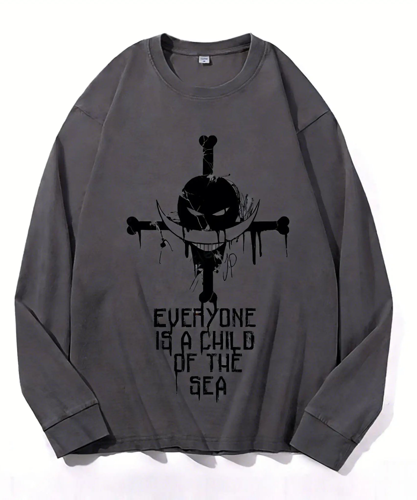 One Piece Skull Anime Pullover Hoodies Men Women Streetwear Sweatshirt Graphic Casual Tops Long Sleeve Y2k Unisex Oversized 2026