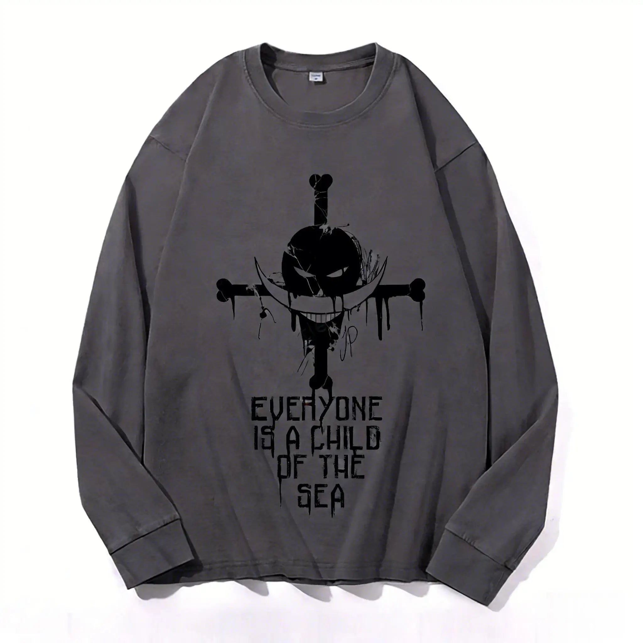 One Piece Skull Anime Pullover Hoodies Men Women Streetwear Sweatshirt Graphic Casual Tops Long Sleeve Y2k Unisex Oversized 2026