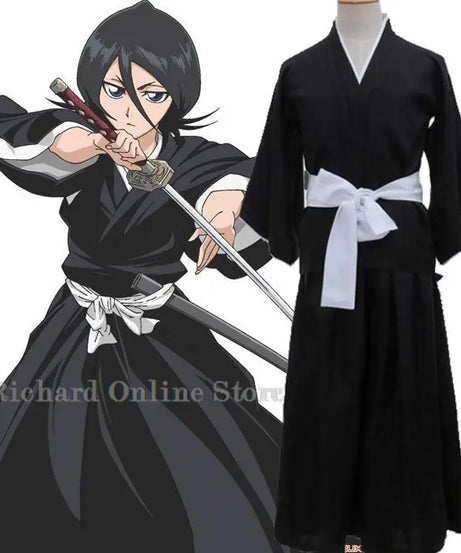 Rukia Kuchiki Shinigami Cosplay Kimono – Bleach Thousand-Year Blood War