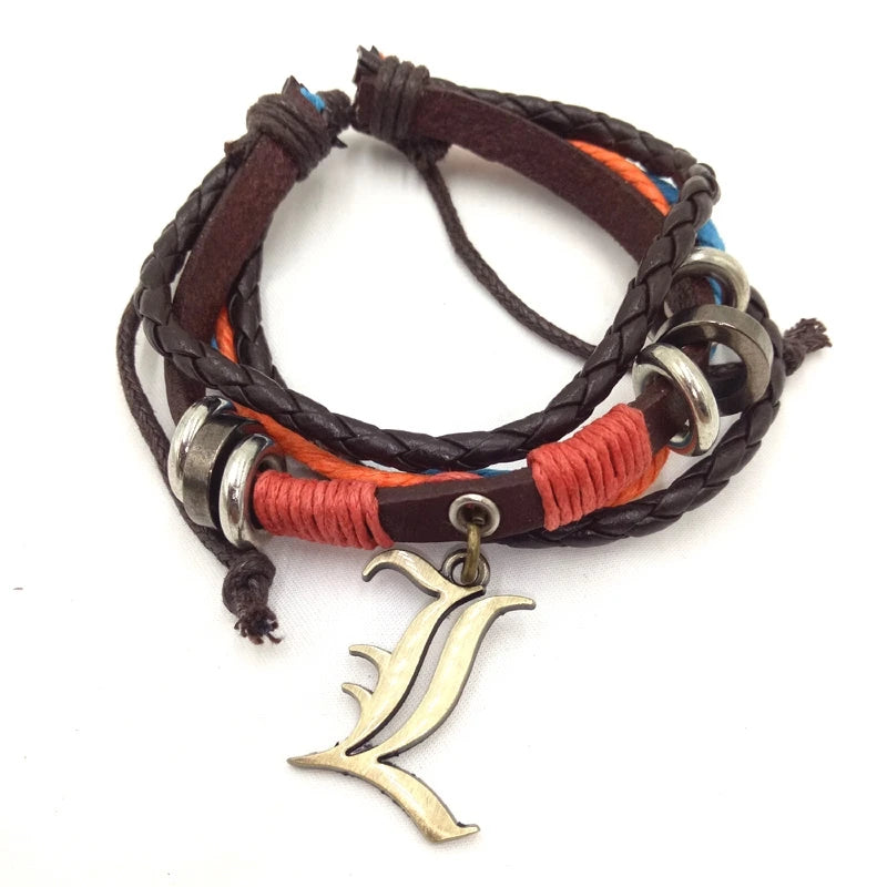 Anime Death Note PU Leather Bracelet