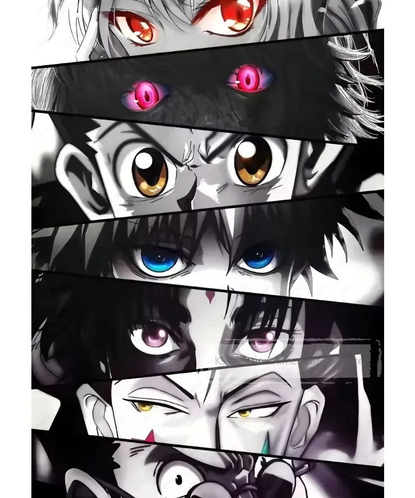 Anime Eyes Poster Prints Perfect Design Nordic Modern Home Decor Gift
