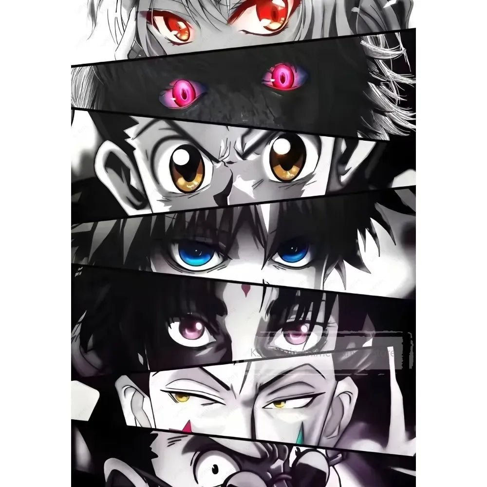 Anime Eyes Poster Prints Perfect Design Nordic Modern Home Decor Gift