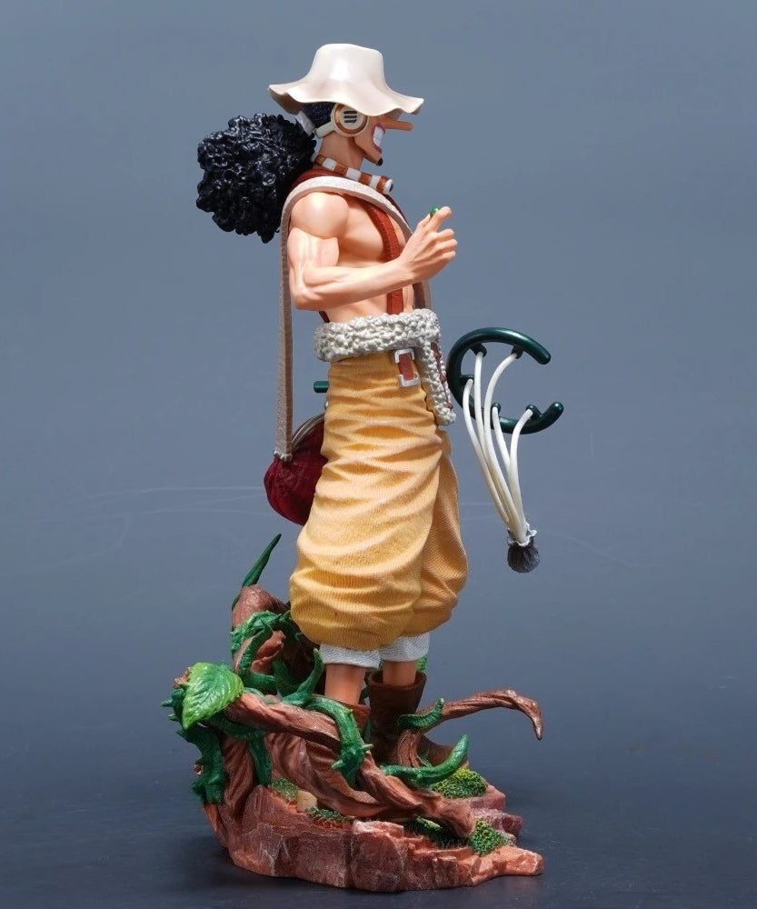 25cm/9.84in Anime One Piece Figure Usopp Action Figures Pvc Statue Desktop Ornamen Collection Model Toys Gifts