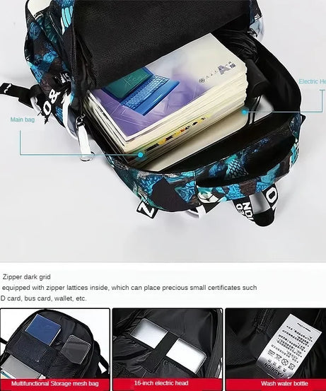 Naruto Kakashi Children School Bags Kids Backpack In Primary Schoolbag for Teenager Boys Waterproof Backpacks Book Bag