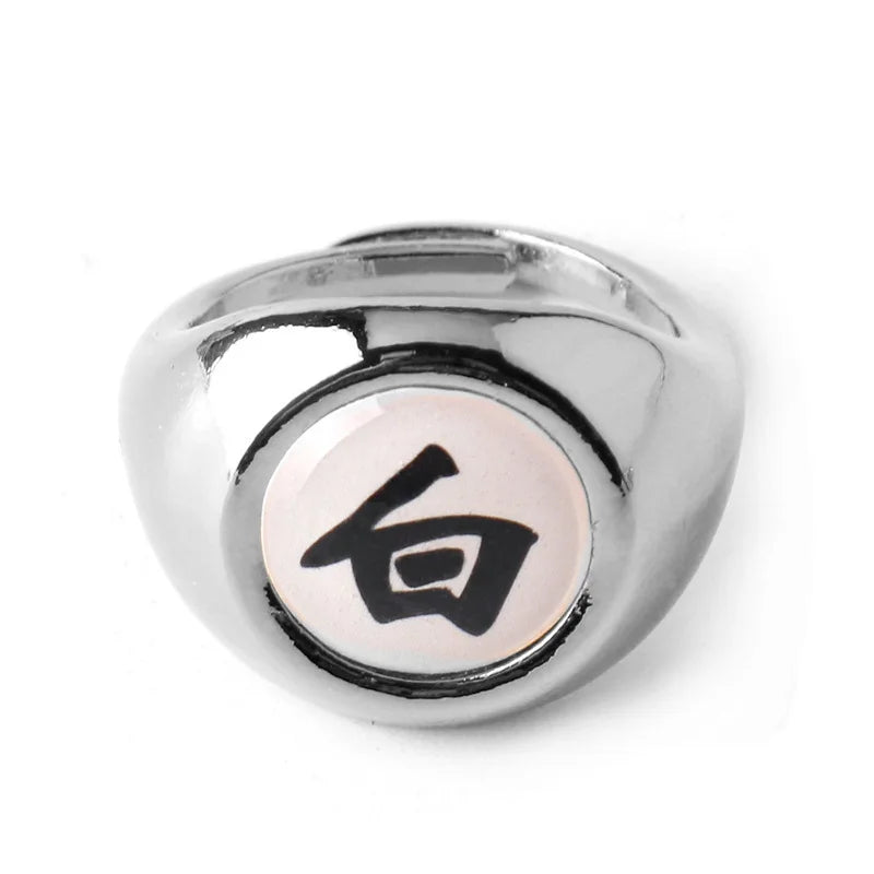 Anime Akatsuki Rings & Metal Necklace Pendant Set – Uchiha Itachi, Pain & Obito Accessories 6