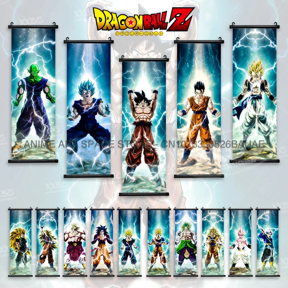 Dragon Ball Z Canvas Print: Goku & Vegeta Wall Art