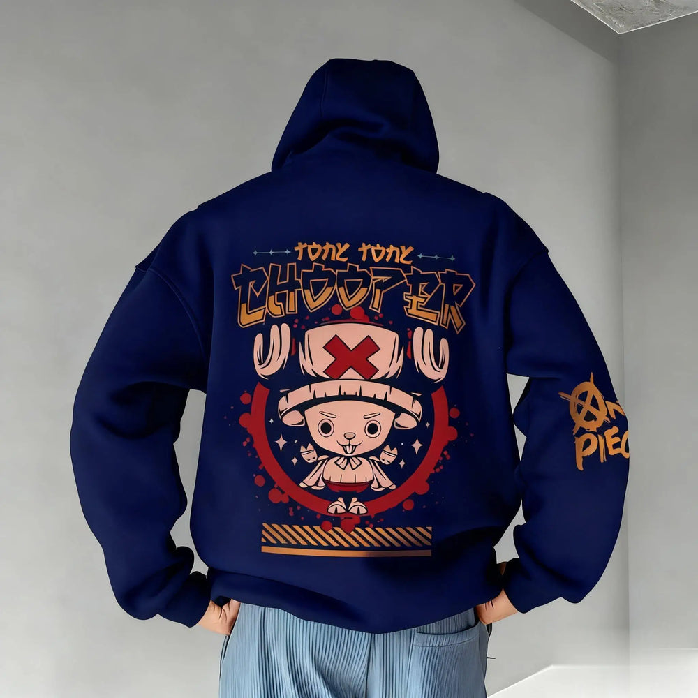 One Piece Chopper Pullover Hoodie — Graphic Print 7