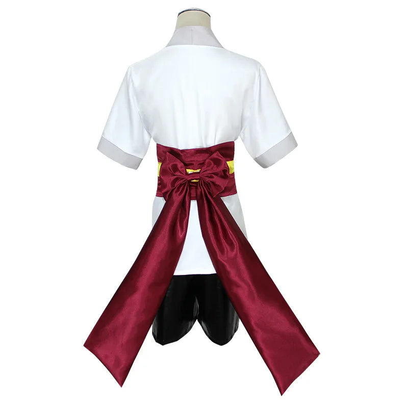 Hunter x Hunter Machi Cosplay Costume — with Pink Wig 3