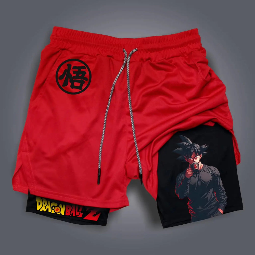 Dragon Ball 2-in-1 Gym Shorts — Graphic Print Sportswear 3