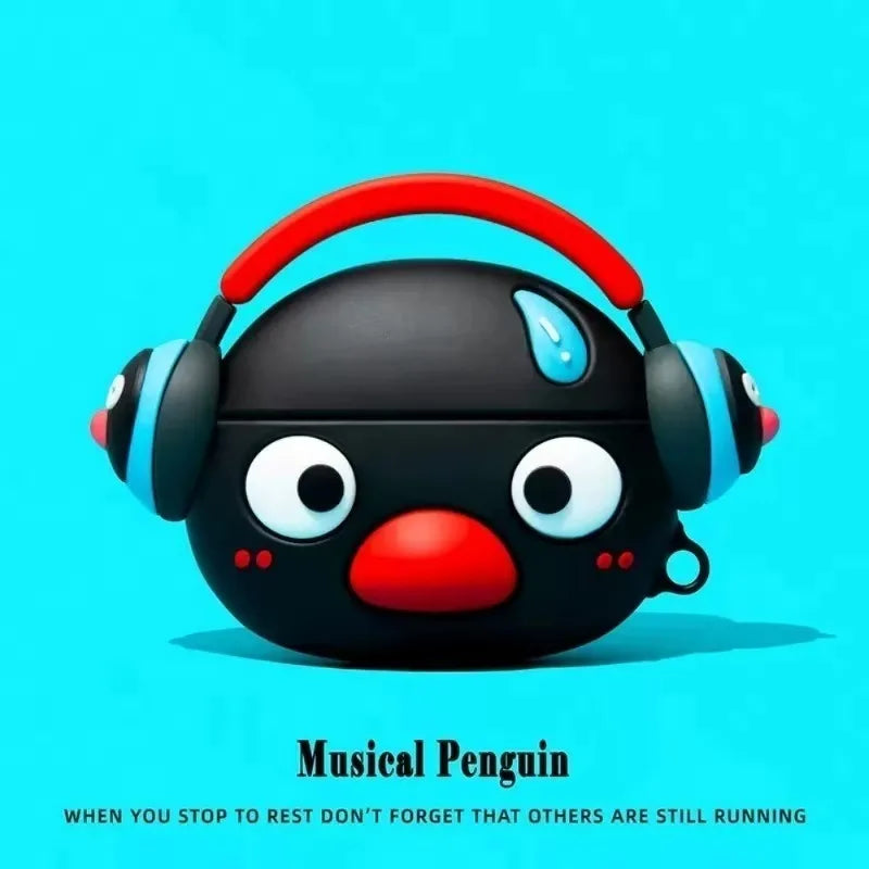 Pokemon  Case silicone For AirPods 3 Protective sleeve For AirPods Pro 1/2/Pro2 Cover 3D silicone Fall prevention Case