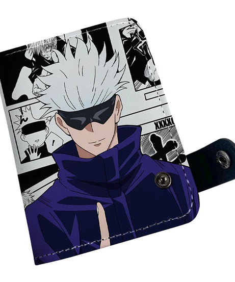 Cool Anime Jujutsu Kaisen  Wallet Comics HASP Short Purse for Boys