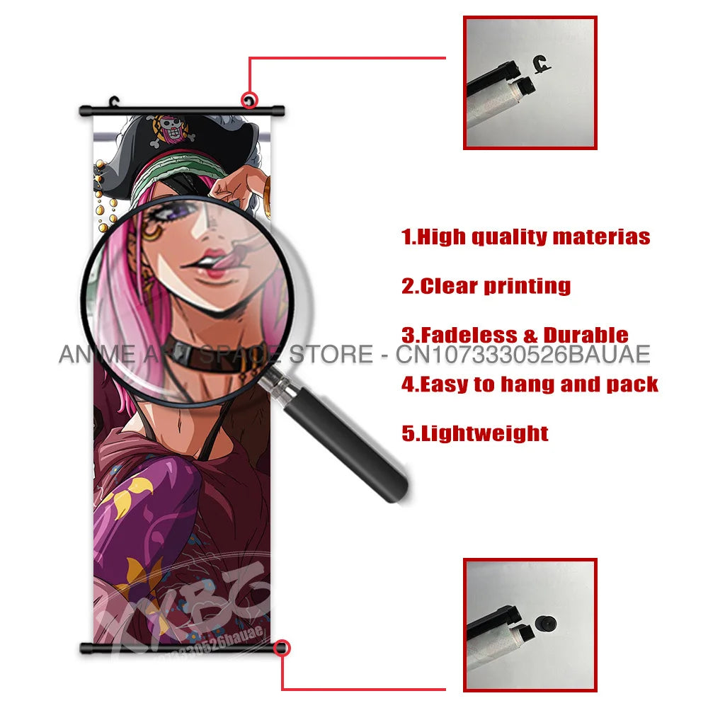 One Piece Anime Wall Scroll