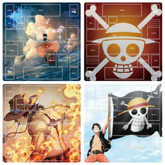 One Piece Card Game Playmat — Luffy Rubber Duel Mat (2-Player)