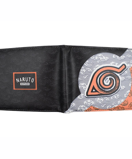 KAYOU Naruto PU Leather Wallet Hidden Leaf Village Printing Wallets