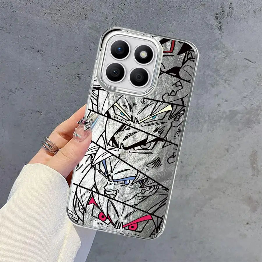 Phone Case for Honor 200 400 Lite X9b X8c X9a X7b 200 Pro X8b X9c X8a Soft Shell Goku Dragon Ball