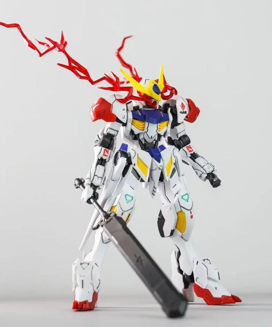 Barbatos Lupus ASW-G-08 Assembly Model Kit 1/144 Apls Hg Action Figure With Water Sticker Blood Bar Mecha Toy Collection