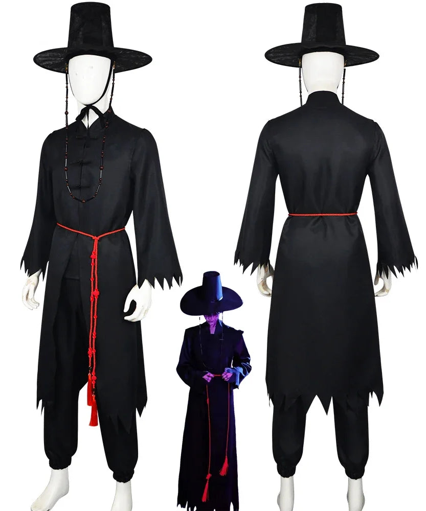 Halloween Adult Saja Boy Jinu Cosplay Men Group Stage Performance Halloween Carnival Party Clothes Anime Full Sets Costume