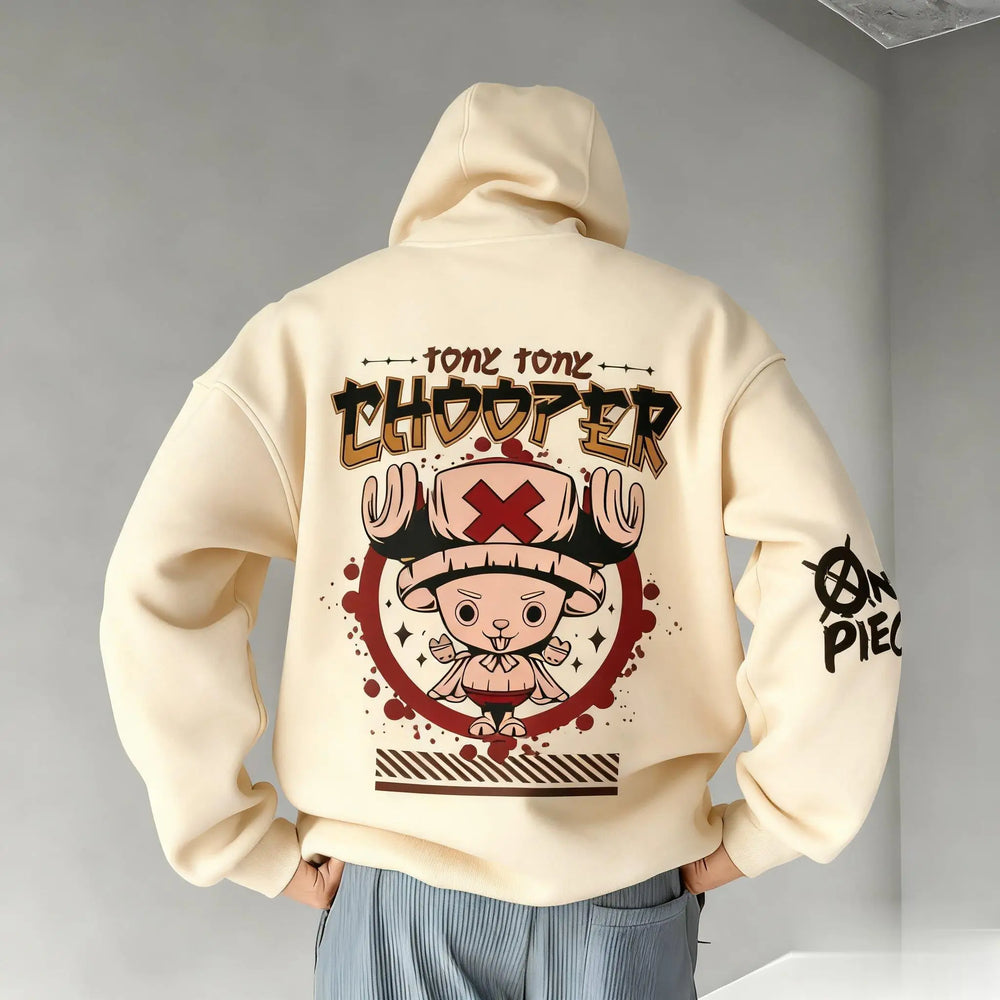 One Piece Chopper Pullover Hoodie — Graphic Print 8