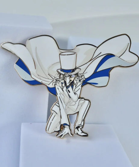 Conan Kuroba Kaito Enamel Pins Anime Metal Brooches Lapel Badges Backpack Decoration Hat Jewelry Badges Accessories for Boy Girl