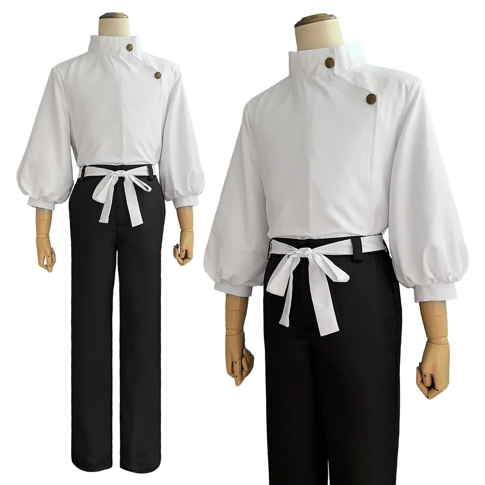 Anime Jujutsu Kaisen High School Uniform & Wig Cosplay Costume
