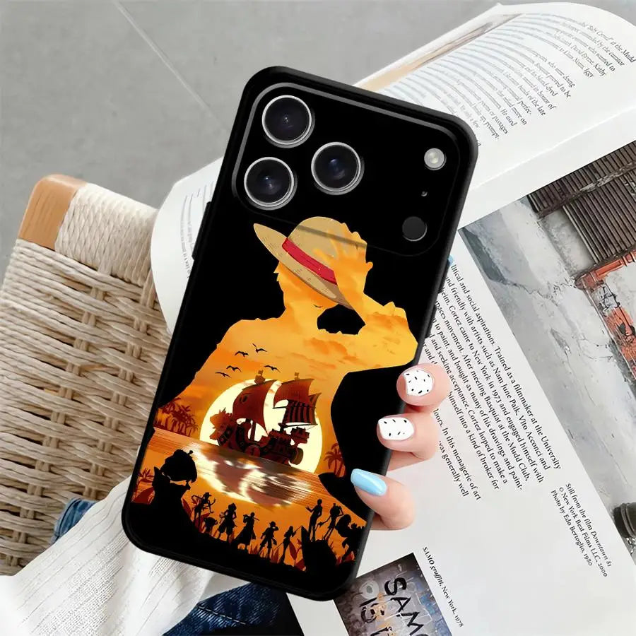 Luffy Zoro Case for iPhone 12 SE 17Air 7 8 13 Mini X XS XR 15 Plus 17 16 Pro Max 11 14 Funda Phone Cover