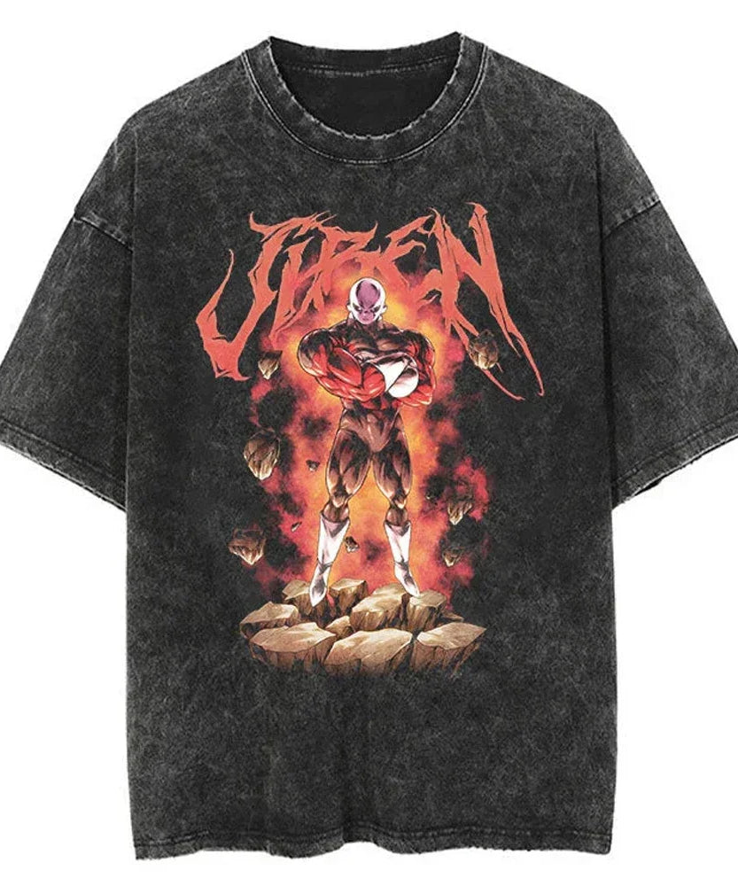 Dragon Ball Oversized Vintage T-Shirt – Streetwear Cotton Tee
