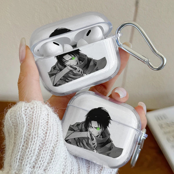 Attack on Titan Anime AirPods Case – Shockproof Protective Cover for AirPods Pro, Pro 2 & AirPods 1/2/3/4