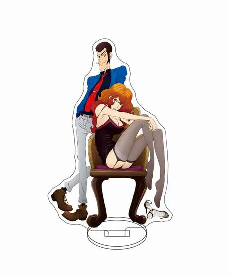 Lupin III Rupan Sansei Acrylic Stand Model Plate Decoration Originality Desk Figure Display Fan Gift Prime New Products Classic