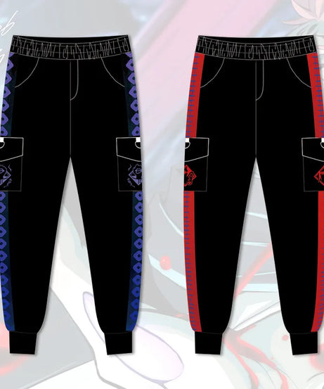 Jujutsu Kaisen Yuji Itadori Anime Peripherals Winter Male and Female Couples New Casual Overalls Trousers Sweatpants Pants Gifts