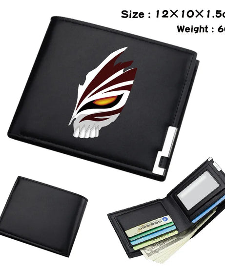BLEACH Animation Derivative Purse Fold Short Wallet Portable Coin Purse