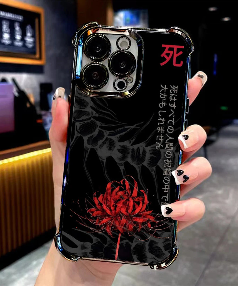 Anime Tokyo Ghoul Kaneki Ken Clear Case for iPhone 17 Air 16 E 15 14 Plus 13 12 Mini 11 Pro Max Acrylic Silicone Cover