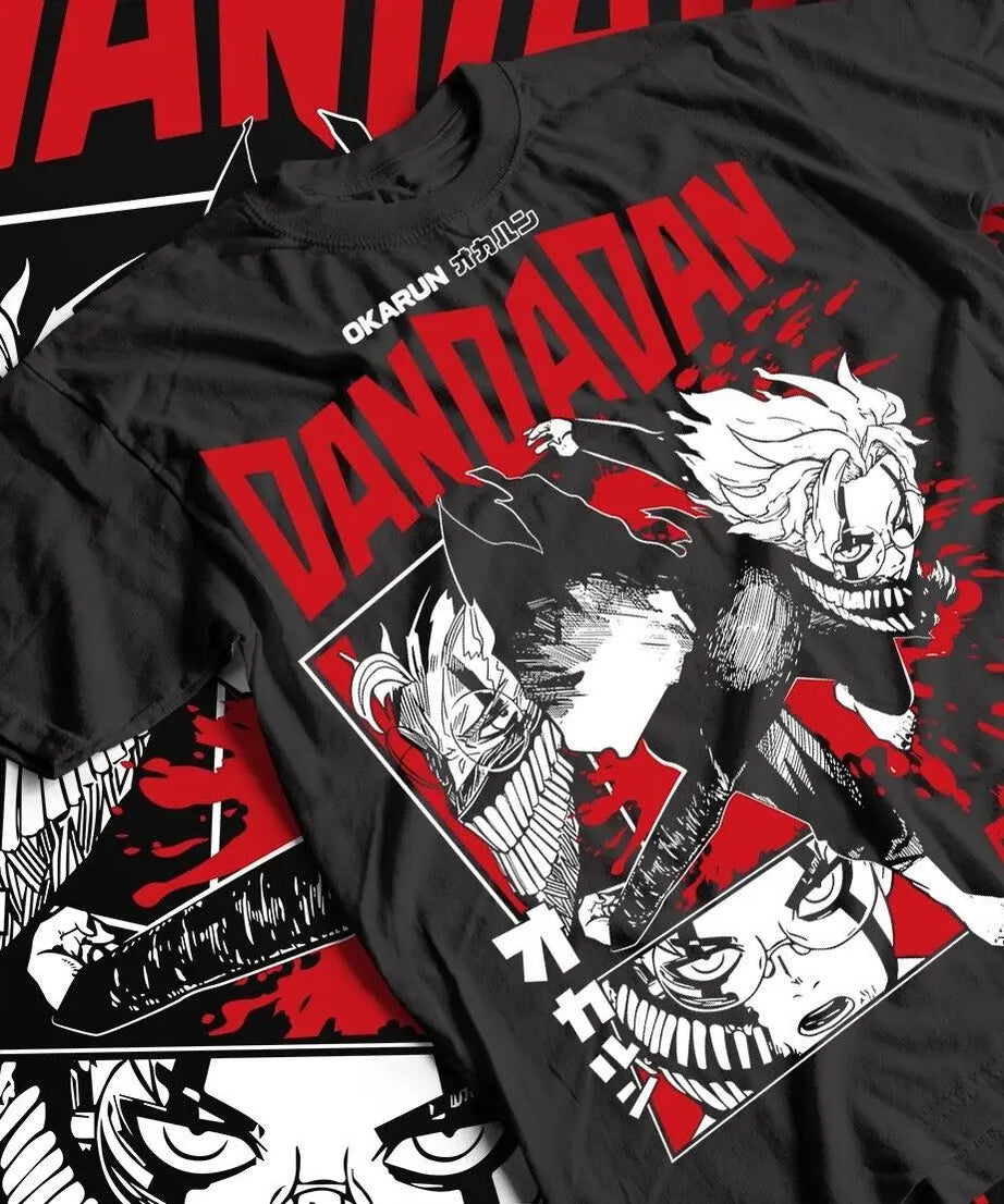 Dandadan T-Shirt Seiko Ayase T-shirt Cosplay Momo Anime Gift Exclusive Shirt