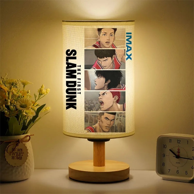 Slam Dunk Rukawa & Hanamichi Anime Bedside Lamp – Creative LED Table Light