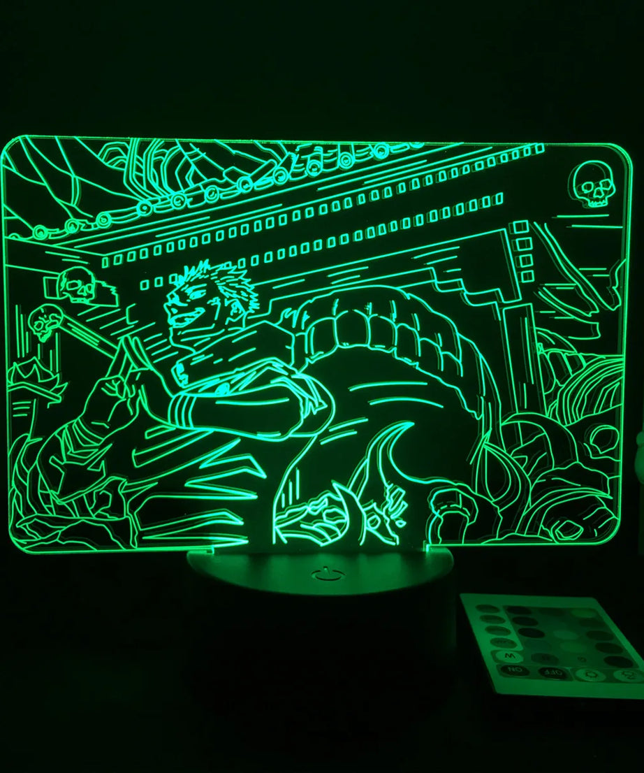 Anime Lamp Satoru Gojo Jujutsu Kaisen Led Night Light for Birthday Gift Jujutsu Kaisen Nightlight Satoru Gojo Lamp Drop Shipping