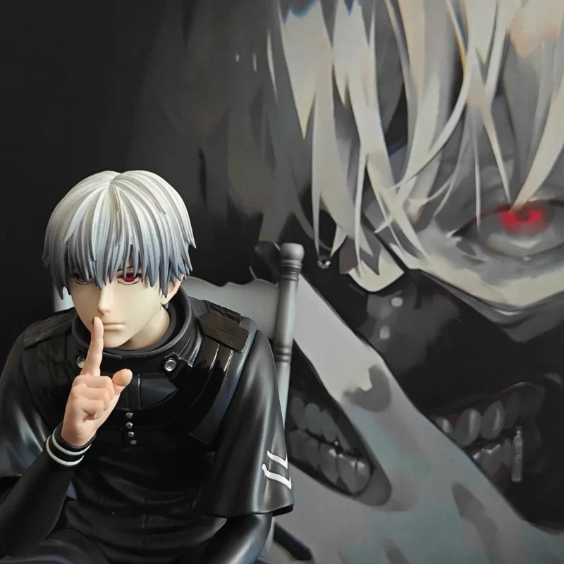Tokyo Ghoul Kaneki (Sitting) PVC Figure — 20cm Statue 6