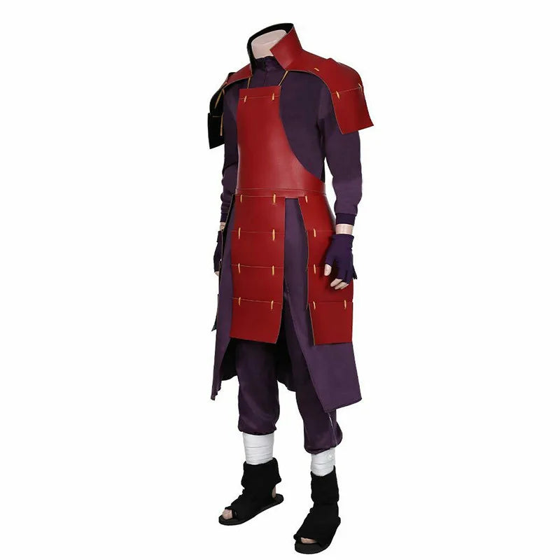 Naruto Uchiha Madara Cosplay Costume – Premium Full Set Ninja Armor & Suit for Halloween 3
