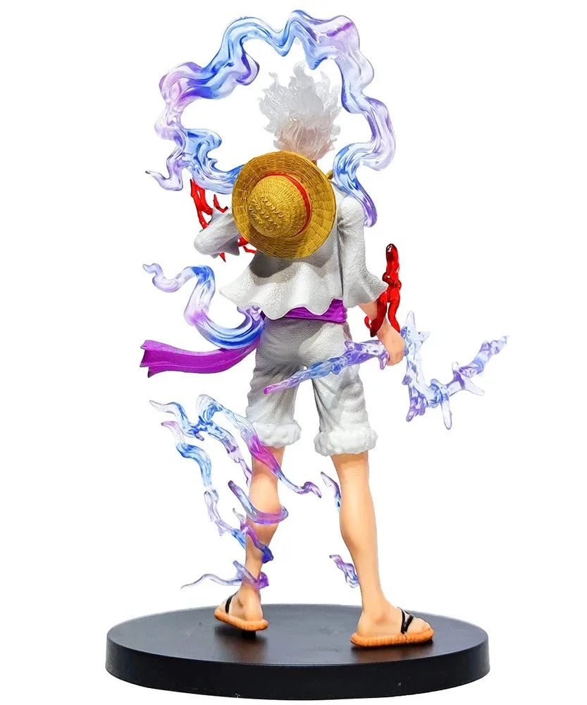 20cm/7.87in Anime One Piece Figure GEAR 5 Nika Sun God Luffy Action Figures Pvc Statue Collection Model Toys Gifts