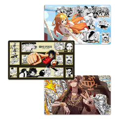 One Piece Card Game Playmat — Luffy & Whitebeard Duel Mat
