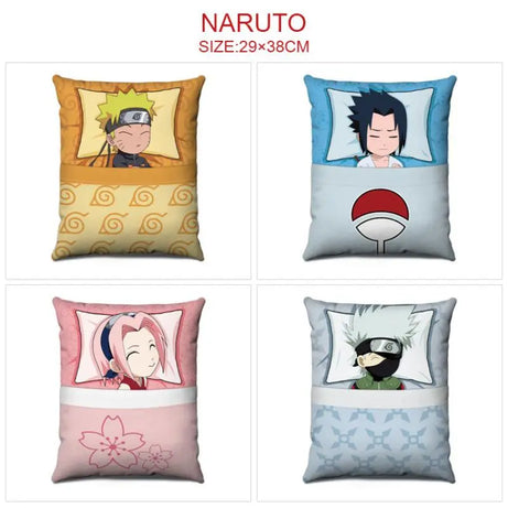 38CM NEW Naruto Plush Toys Uchiha Sasuke Uchiha Itachi Hyuga Sofa Bed Cushion Cushion Stuffed Pillow Car Bolster Doll Toys