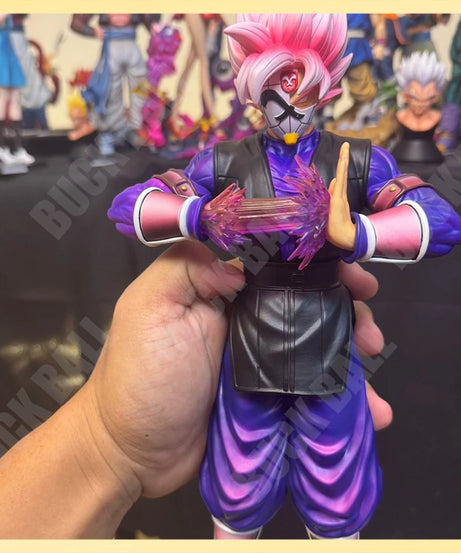 Dragon Ball Anime Son Goku Figure 31cm Super Saiyan Rose Goku Figurine Pvc Gk Statue Model Collection Room Decora Desk Toys Gift