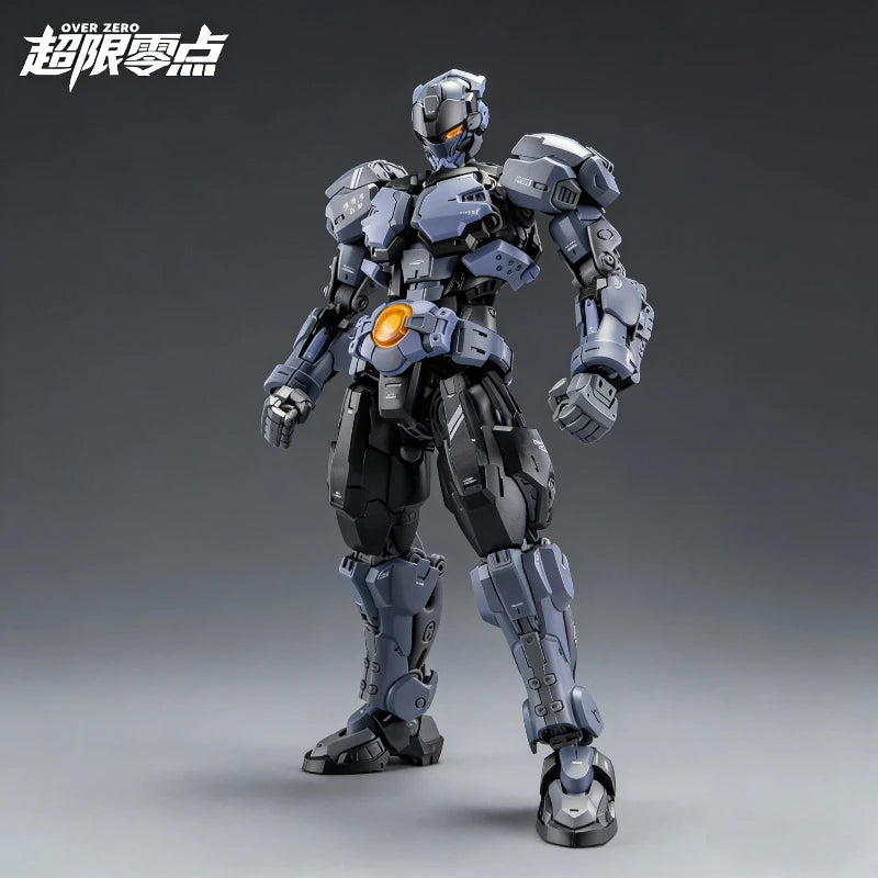Hemoxian Over Zero 1/10 Baki Boxer Assembly Mecha Model Kit  Action Figure With Water Decals Collectible Toy Ornament Boy Gift