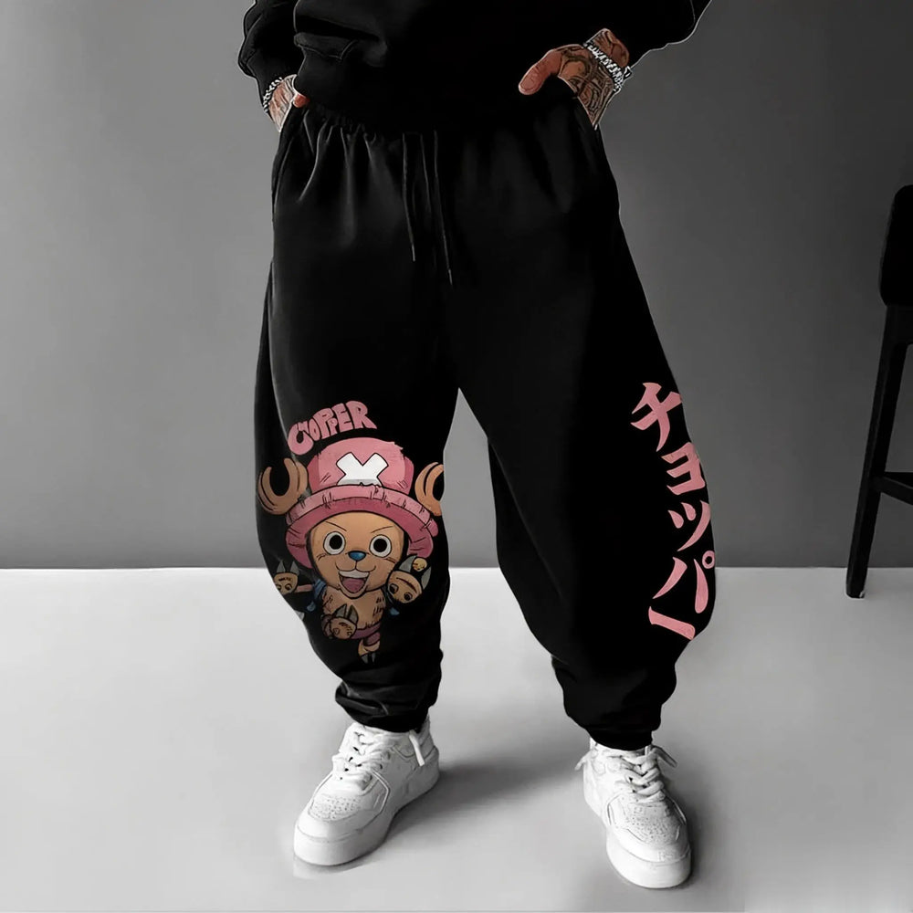 One Piece Tony Tony Chopper Joggers — Anime Print Sweatpants 8